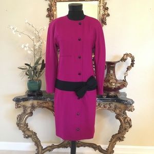 Rickie Freeman TERI JON Vintage Drop Waist Dress